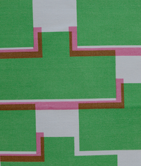 Tea Towel - Ida - Green / Pink